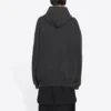 Nakışlı Logolu Kapüşonlu Sweatshirt “Siyah” 578135TLVB81146