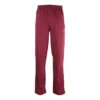 Nakışlı Panelli Eşofman Pantolonu “Burgundy White” 601609TGV046260