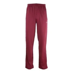 Nakışlı Panelli Eşofman Pantolonu “Burgundy White” 601609TGV046260