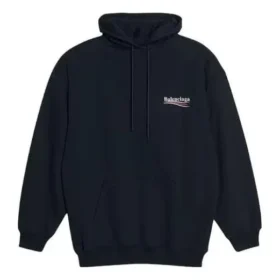 Nakışlı Political Campaign Oversized Kapüşonlu Sweatshirt “Siyah Beyaz” 620947TKVI91070 Nakışlı Political Campaign Oversized Kapüşonlu Sweatshirt “Siyah Beyaz” 620947TKVI91070