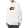 Üniforma Logolu Baskılı Kapüşonlu Sweatshirt “Beyaz” 620973TIV809000