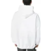 Üniforma Logolu Baskılı Kapüşonlu Sweatshirt “Beyaz” 620973TIV809000