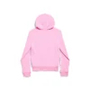 Nologo Fermuarlı Kapüşonlu Sweatshirt Dar Kesim “Açık Pembe Beyaz” 788243TQVK55708