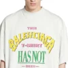 Not Been Done Oversized Tişört “Off White” 787349TQVW49012