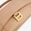 Nude renkli, zincirli Hourglass çantası Nude renkli, zincirli Hourglass çantası
