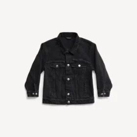 Çocuk – Balenciaga, soluk siyah renkli oversize ceket Çocuk – Balenciaga, soluk siyah renkli oversize ceket