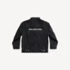 Çocuk – Balenciaga, soluk siyah renkli oversize ceket