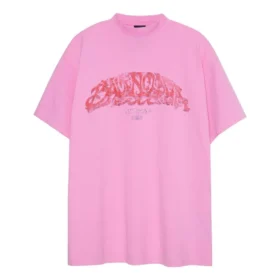 Offshore Oversized Tişört “Pembe” 739028TPVM85960