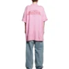 Offshore Oversized Tişört “Pembe” 739028TPVM85960