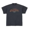 Offshore Tişört Oversized “Black Faded” 739028TPVM81568