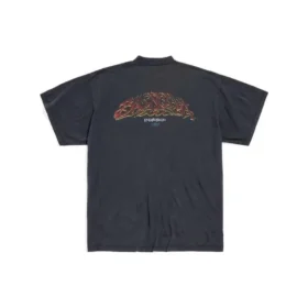 Offshore Tişört Oversized “Black Faded” 739028TPVM81568