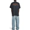Offshore Tişört Oversized “Black Faded” 739028TPVM81568