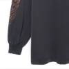 Offshore Uzun Kollu Tişört Oversized “Black Faded” 739027TPVM81568