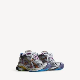 Çok renkli erkek Runner sneaker’ı