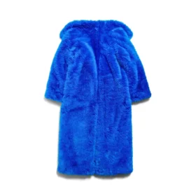 Omuzları Açık Palto “Royal Blue” 794648TPQ234210