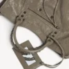 Ordu yeşili renkli kadınlar için orta boy Le City çanta