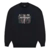 Orijinal Balenciaga Bisiklet Yaka Sweatshirt “Siyah” 652981TIVA21000