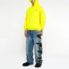 Orta Kesim Logolu Kapüşonlu Sweatshirt “Sarı” 600583TIV847440
