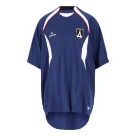 Oversized Futbol Tişörtü “Mavi” 641664TJV054482