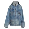 Oversized Kapüşonlu Ceket “Blue” 719315TNW56-4268