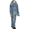 Oversized Kapüşonlu Ceket “Blue” 719315TNW56-4268