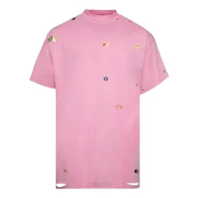 Oversized Tişört “Soluk Kirli Pembe” 787349TRVS49568