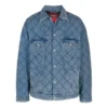 Oversized Yastıklı Denim Ceket “Mavi” 646923TDW154762