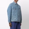 Oversized Yastıklı Denim Ceket “Mavi” 646923TDW154762
