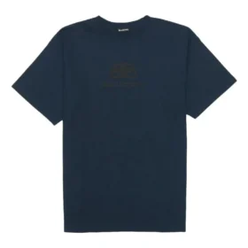 Oversized Yıkanmış Interlock BB Tişört “Lacivert Siyah” 583214TFV658060