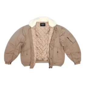 Pamuklu Ripstop Unity Bomber Ceket “Bej” 698837TLP039577