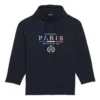 Paris Bayraklı Kadife Unisex Siyah 594576TGV491000