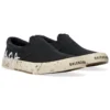 Paris Düşük Bilekli Slip-On Ayakkabılar “Washed Black Cotton” 710297W3RR51099