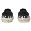 Paris Düşük Bilekli Slip-On Ayakkabılar “Washed Black Cotton” 710297W3RR51099