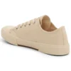 Paris Düşük Bilekli Sneaker “Beyaz Pamuk ve Beyaz Kauçuk” 688757W3RCB9090