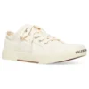 Paris Düşük Bilekli Sneaker “Beyaz Yıkanmış Pamuk ve Beyaz Kauçuk” 688757W3RC59090
