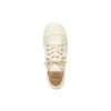 Paris Düşük Bilekli Sneaker “Beyaz Yıkanmış Pamuk ve Beyaz Kauçuk” 688757W3RC59090
