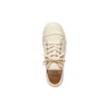 Paris Düşük Bilekli Sneaker “Beyaz Yıpranmış Pamuk ve Beyaz Kauçuk” 688754W3RC59090