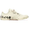 Paris Düşük Bilekli Sneaker “Beyaz Yıpranmış Pamuk ve Grafitli Beyaz Kauçuk” 688757W3RR59010