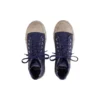 Paris Düşük Bilekli Sneaker “İndigo Yıpranmış Pamuk ve Beyaz Kauçuk” 688752W3RC14990