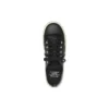 Paris Düşük Bilekli Sneaker “Siyah Yıpranmış Pamuk ve Beyaz Kauçuk” 688754W3RCB1090
