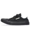 Paris Düşük Bilekli Sneaker “Siyah Yıpranmış Pamuk ve Siyah Kauçuk” 688754W3RP21010