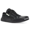 Paris Düşük Bilekli Sneaker “Siyah Yıpranmış Pamuk ve Siyah Kauçuk” 688754W3RP21010
