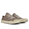 Paris Düşük Bilekli Sneaker “Tan BB Monogram Pamuk ve Beyaz Kauçuk” 688757W3RQ22298