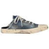 Paris Eskitilmiş Denim Terlikler “Blue” 693952W3RCL4090