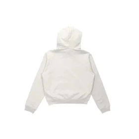 SS21 Moda Haftası Shrunk Kapüşonlu Sweatshirt Gri 657683TKV852984