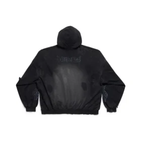 Paris Moon Cebsiz Kapüşonlu Oversized “Siyah Soluk” 744462TOVE31055 Paris Moon Cebsiz Kapüşonlu Oversized “Siyah Soluk” 744462TOVE31055