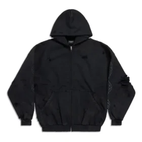 Paris Moon Dış Giyim Fermuarlı Kapüşonlu Kapüşonlular Oversized “Siyah” 744444TOVE51055 Paris Moon Dış Giyim Fermuarlı Kapüşonlu Kapüşonlular Oversized “Siyah” 744444TOVE51055