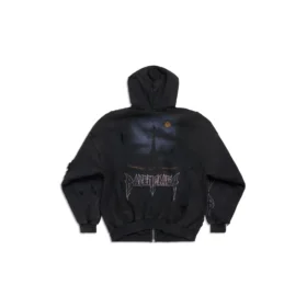 Paris Moon Dış Giyim Fermuarlı Kapüşonlu Kapüşonlular Oversized “Siyah” 744444TOVE51055 Paris Moon Dış Giyim Fermuarlı Kapüşonlu Kapüşonlular Oversized “Siyah” 744444TOVE51055