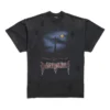 Paris Moon Çift Önlü Oversized Tişört “Siyah” 791615TQVY22020