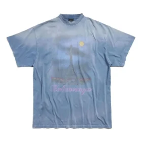 Paris Moon Tişört “Mavi” 739028TQVO14530